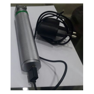 Mango de Laringoscopio LUZ FRIA, Fibra Optica, Adultos. Recargable-Leer más