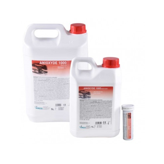 Desinfectante de alto nivel ANIOXIDE 1000, 1 Litro, para instrumental clínico y endoscopios-Leer más