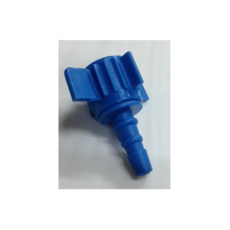 Conector Pitón R916 Plástico Azul para mascarilla de oxígeno-Leer más