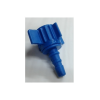 Conector Pitón R916 Plástico Azul para mascarilla de oxígeno