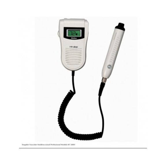 Doppler Vascular Unidireccional Profesional 8 MHz BT 200V-Leer más
