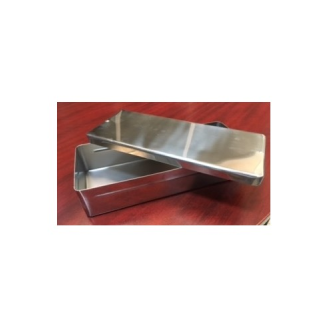 Caja Instrumental Acero Inoxidable Sin Asas 300x120x60 mm-Leer más