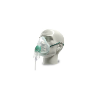 Mascarilla Nebulizador de medicamentos Cirrus 2 Adulto SIN látex. Caja 30 unidades-Leer más