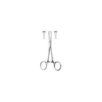 Pinza intestinal ALLIS-BABY 14 cm con diente 4x5-Leer más