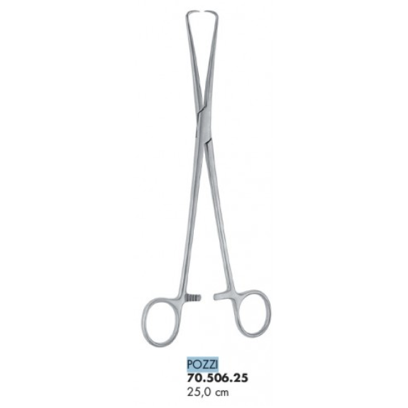 Pinza cuello de útero POZZI 25 cm-Leer más