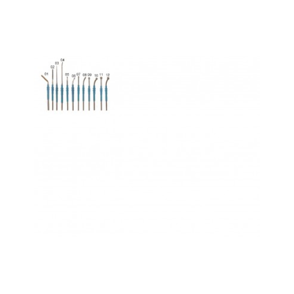 Electrodo de bola 3 mm Ø, 60 mm, Fig. 7, Ref. 152-140-Leer más