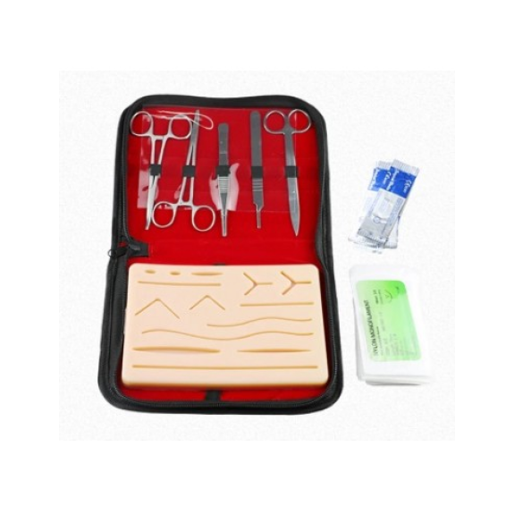 Kit de entrenamiento, Almohadilla para práctica de sutura quirúrgica-Leer más
