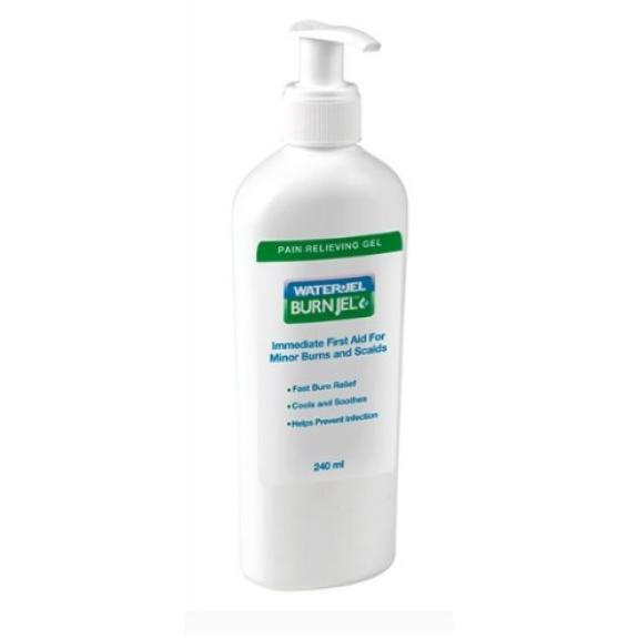 BurnJel Gel de Agua WaterJel, Botella dosificador de 240 ml.