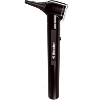 Otoscopio E-SCOPE XL 2,5v negro en estuche (Fibra óptica) Mod. 2111-202-Leer más