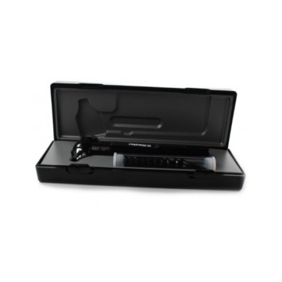 Otoscopio E-SCOPE F.O. LED 3.7v negro en estuche-Leer más