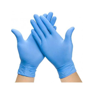 Guante NITRILO Sin Polvo Azul Talla XG Caja 100 unidades-Leer más