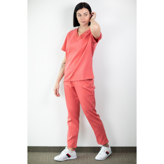 Medfit - Blouse Médical - Unisexe - Rose - Xxl-Lire la description