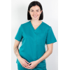 Medfit - Blouse Médical - Unisexe - Bleu canard - L