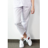 Basicfit - Pantalon Médicale - Unisexe - Blanc - L