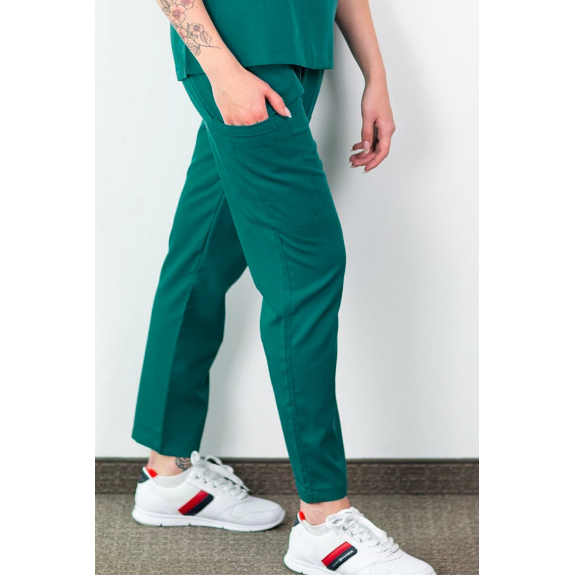 Medfit - Pantalon Médicale - Unisexe -vert - M-Lire la description