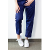Basicfit - Pantalon Médicale - Unisexe - Bleu Marine - S