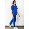 Medfit  Ensemble Médical Blouse Et Pantalon  Unisexe  Bleu Royal - XL