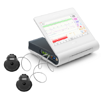 CARDIOTOCOGRAPHE EDAN F12 GÉMELLAIRE AVEC CAPTEURS FILAIRES-Lire la description