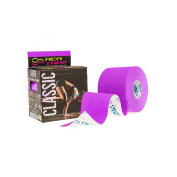 Venda neuromuscular REA TAPE Classic Lila/Purple Venda neuromuscular REA TAPE Classic Lila/Purple-Leer más