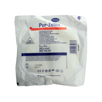 Celulosa precortada PUR-ZELLIN 4x5 cm, Rollo 500 unidades-Leer más