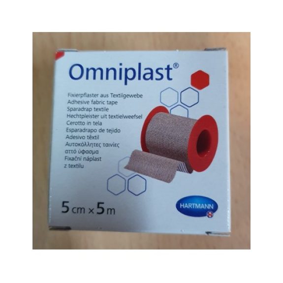 Esparadrapo Tela OMNIPLAST 5 cm x 5 metros Carne Esparadrapo Tela OMNIPLAST 5 cm x 5 metros Carne-Leer más
