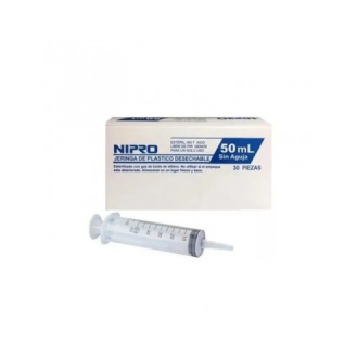 Jeringa 3 Cuerpos 50/60 ml, Cono catéter alimentación-Leer más