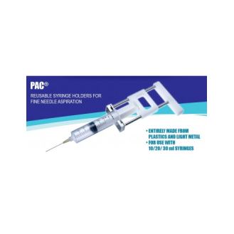 Pistola de punción para biopsia (tipo CAMECO) para jeringas de 10, 20 y 30 ml-Leer más