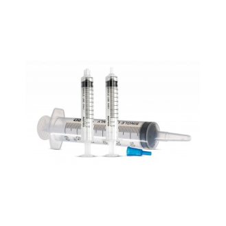 Jeringa 3 cuerpos 10 ml LUER LOCK SIN LATEX Caja 100 unidades-Leer más