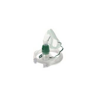 Mascarilla Nebulizador de medicamentos Cirrus 2 Pediátrica SIN látex. Caja 36 unidades-Leer más