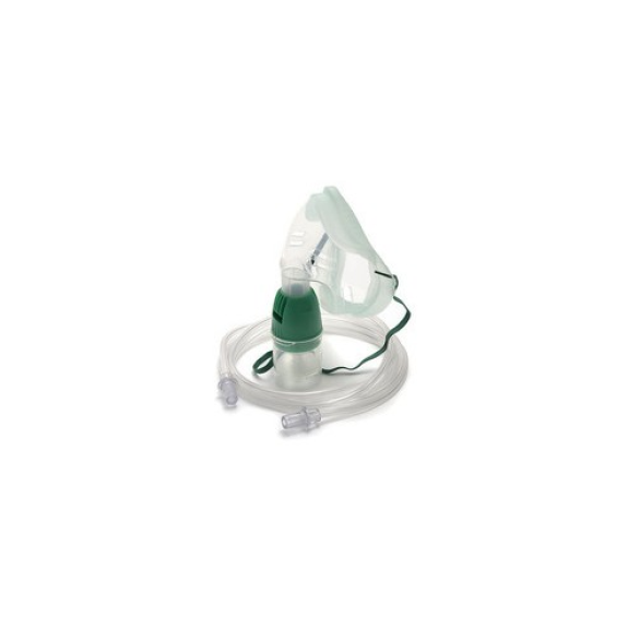 Mascarilla Nebulizador de medicamentos Cirrus 2 Pediátrica SIN látex. Caja 36 unidades-Leer más