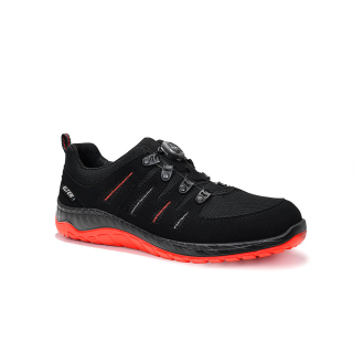 ELTEN Sicherheitshalbschuh MADDOX BOA black-red Low ESD S3, Gr. 40-Beschreibung lesen