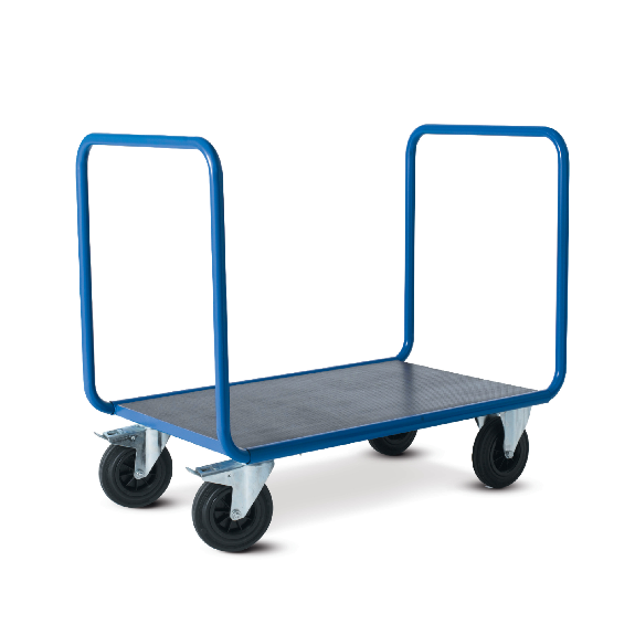 Chariot manutention avec 2 dossiers nus charge 500kg - 70 x 100 x 100cm Chariot manutention avec 2 dossiers nus charge 500kg - 70 x 100 x 100cm-Lire la description