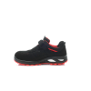 ELTEN Damen-Sicherheitssandale HANNAH XXTL black-red Easy ESD S1P, Gr. 42
