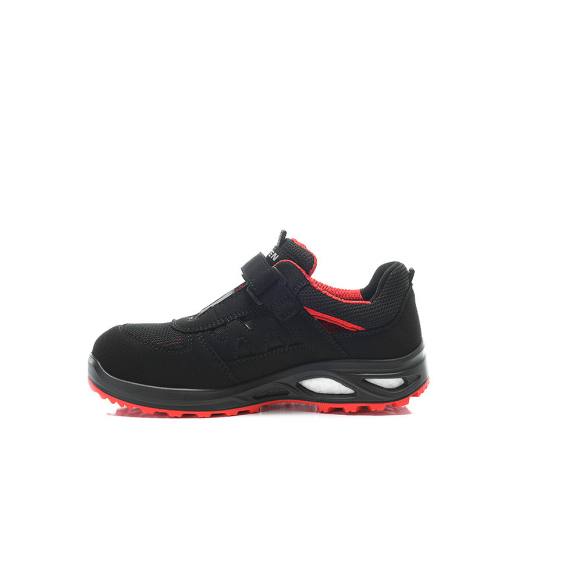 ELTEN Damen-Sicherheitssandale HANNAH XXTL black-red Easy ESD S1P, Gr. 42-Beschreibung lesen