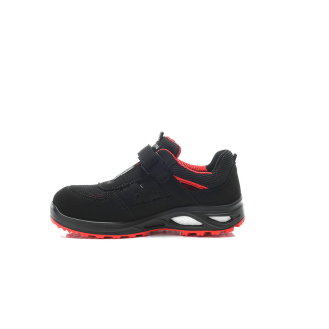 ELTEN Damen-Sicherheitssandale HANNAH XXTL black-red Easy ESD S1P, Gr. 42-Beschreibung lesen