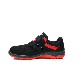 ELTEN Sicherheitssandale LONNY red Easy ESD S1P, Gr. 44-Beschreibung lesen