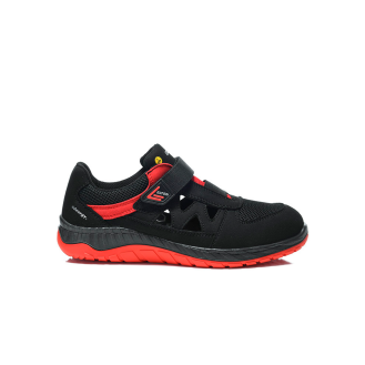 ELTEN Sicherheitssandale LONNY red Easy ESD S1P, Gr. 40-Beschreibung lesen