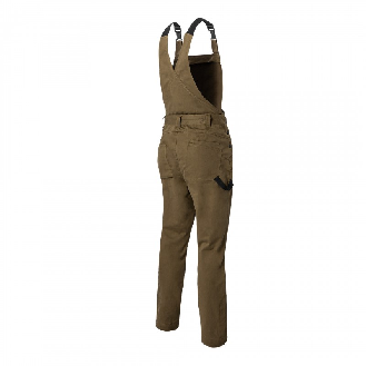 Cotte Salopette Stretch Beige-Lire la description