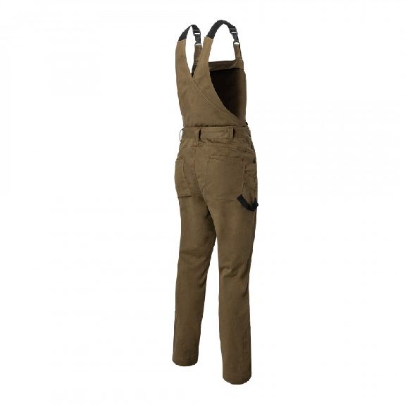Cotte Salopette Stretch Beige-Lire la description