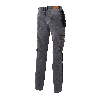 Pantalon de travail Jean Genouillères Poches Gris