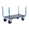 Chariot manutention sans ridelle charge 500kg - 70 x 120 x 100cm