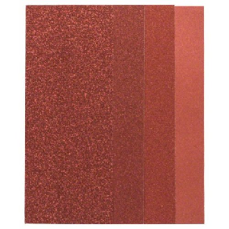 Schleifblatt-Set für Schwingschleifer, 25-teilig, ungelocht, 93 x 230 mm, 60-240-Beschreibung lesen
