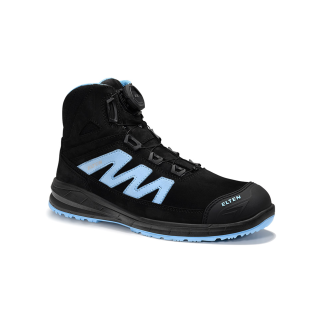 ELTEN Sicherheitsstiefel MARTEN XXSports Pro BOA black-blue Mid ESD S3, Gr. 47-Beschreibung lesen