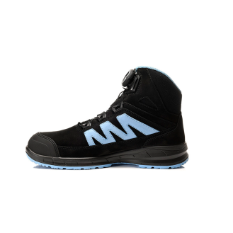 ELTEN Sicherheitsstiefel MARTEN XXSports Pro BOA black-blue Mid ESD S3, Gr. 47-Beschreibung lesen