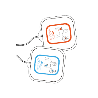 Électrodes mixte adulte / pédiatrique REANIBEX 100-Lire la description