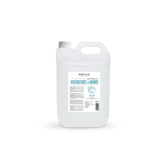 GEL LIQUIDO HIDROALCOHOLICO GARRAFA 5 L-Leer más