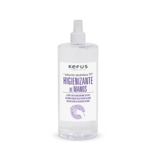 Hydroalkoholische Lösung KEFUS 1000 ml mit Spray-Beschreibung lesen