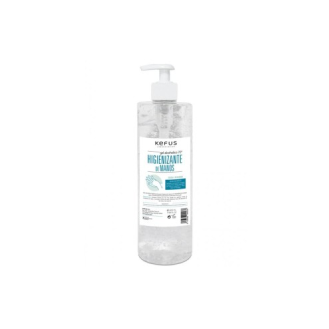 Hydroalkoholisches Flüssiggel KEFUS 500 ml mit Spender-Beschreibung lesen