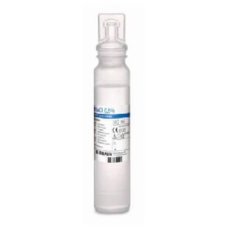 Physiologische Kochsalzlösung ECOLAV 100 ml. Schachtel mit 20 Flaschen (Spülung)-Beschreibung lesen
