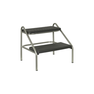 BANQUETA DOS TRAMOS CROMADA H-44-Leer más